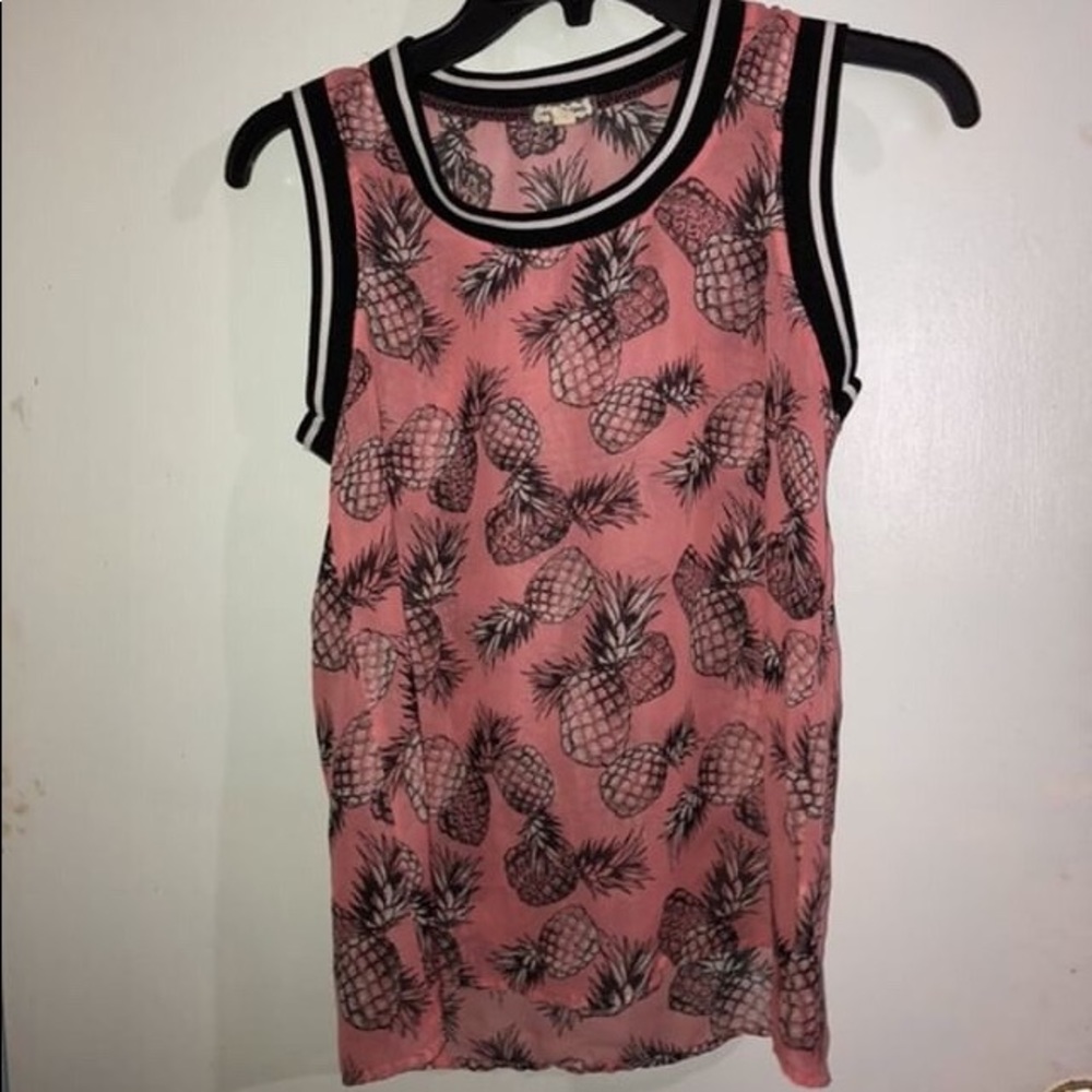 Pineapple tank top